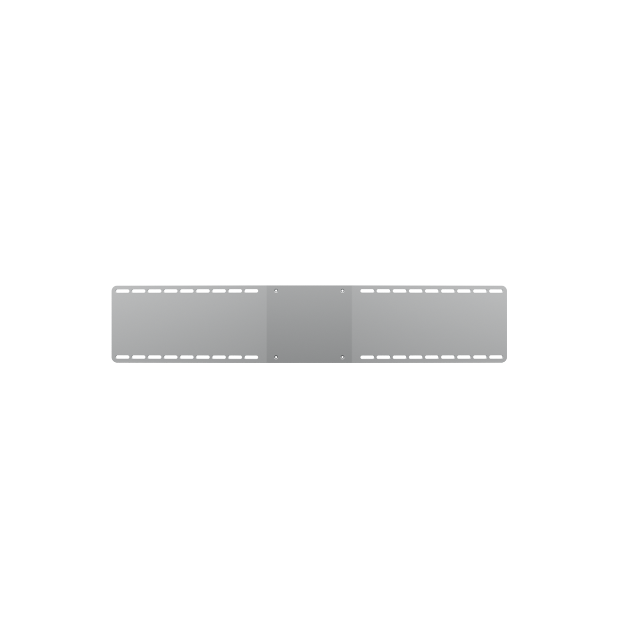 Metal bracket on a white background