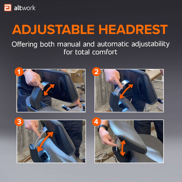 Adjustable Headrest to Reduce Neck Pain