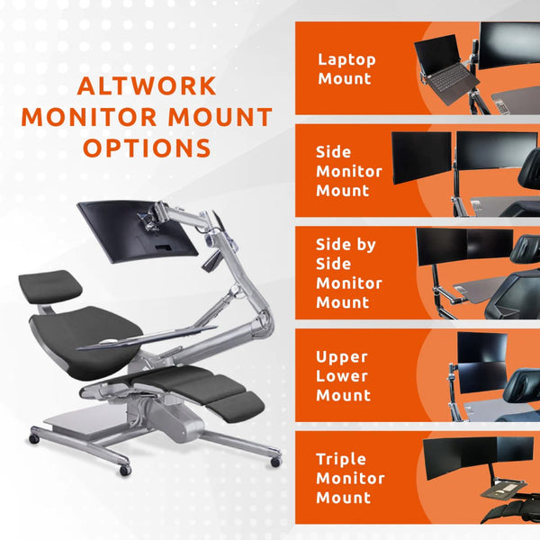 Monitor Mount Options for Altwork Signature Station