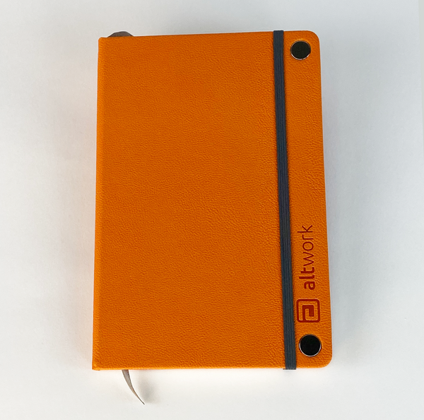Altwork Notebook - Back Side with Bookmark
